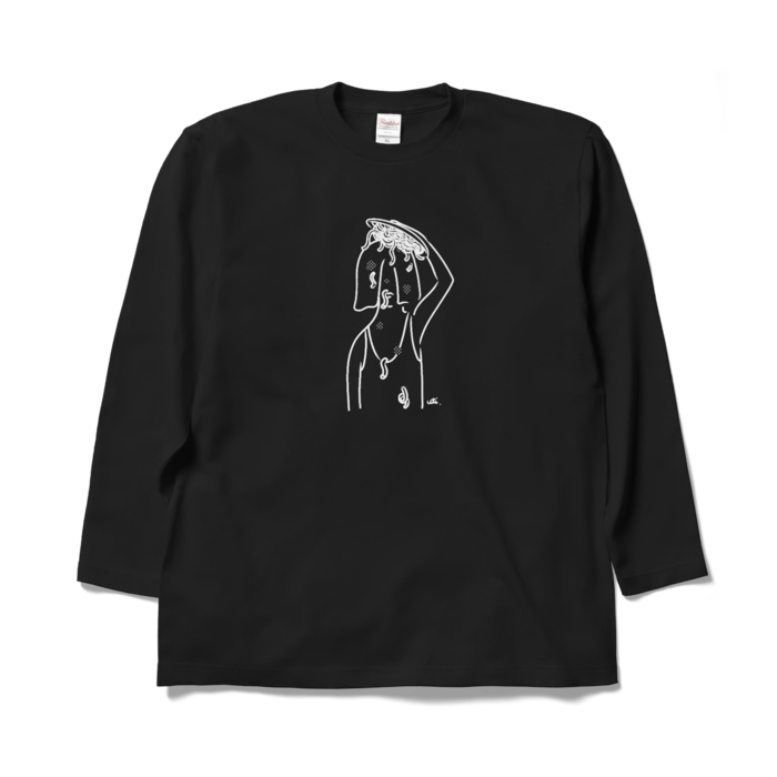 ロングスリーブTシャツ - XL - ブラック