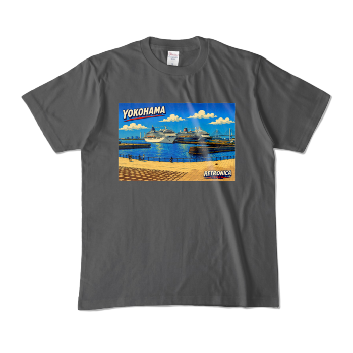 カラーTシャツ - M - チャコール (濃色)