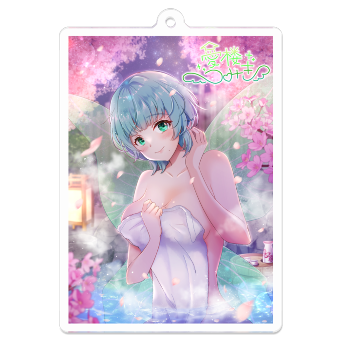 アクリルキーホルダー - 70 x 70 (mm)