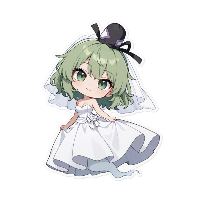 ステッカー - 160 x 160 (mm)(キャラのみ)