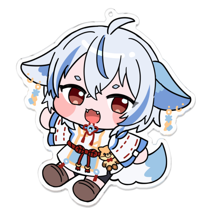 アクリルキーホルダー - 100 x 100 (mm)