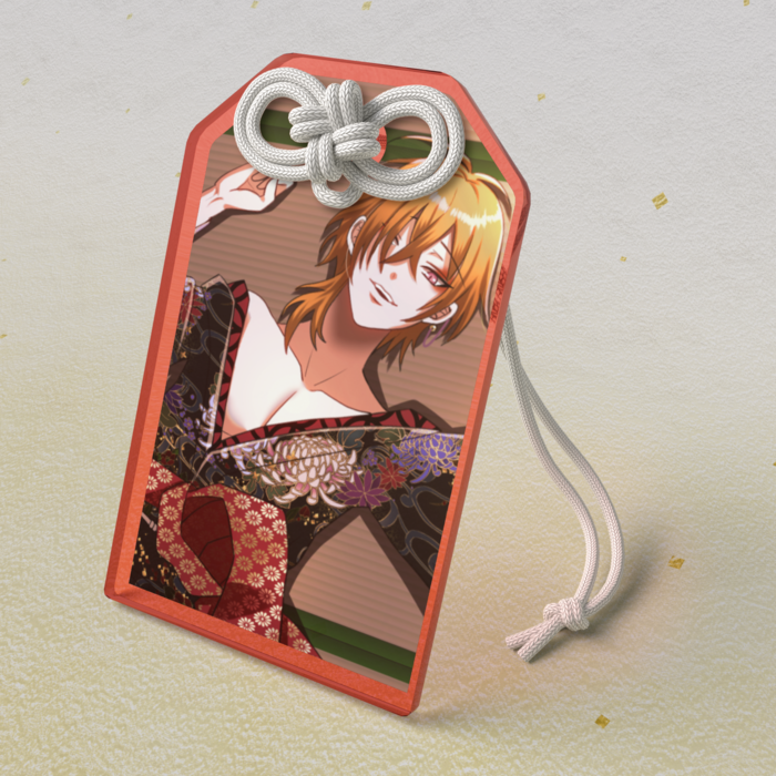 アクリルお守り - 50 × 80mm