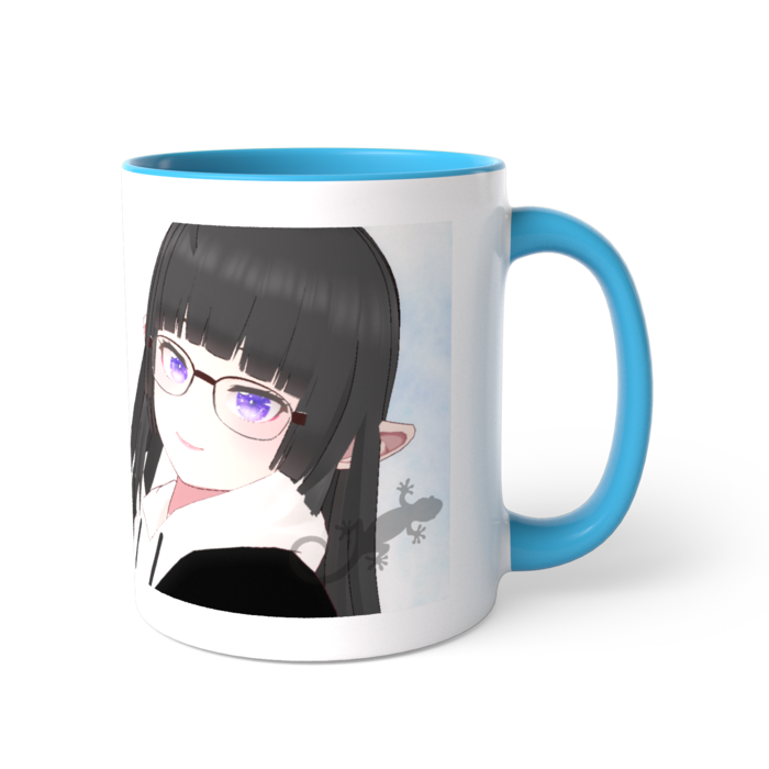 ツートンカラーマグカップ - 直径 8.2cm / 高さ 9.5cm