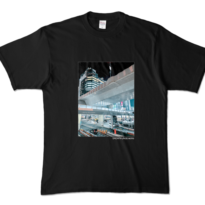 カラーTシャツ - XL - ブラック (濃色)