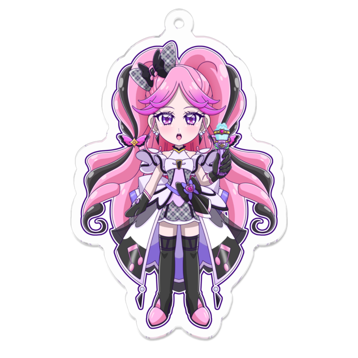 アクリルキーホルダー - 70 x 70 (mm)