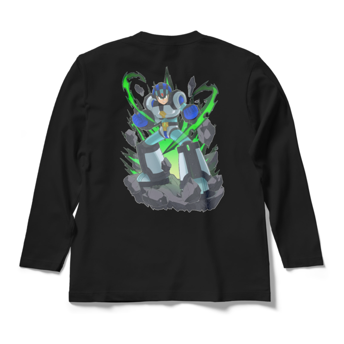 ロングスリーブTシャツ - M - ブラック