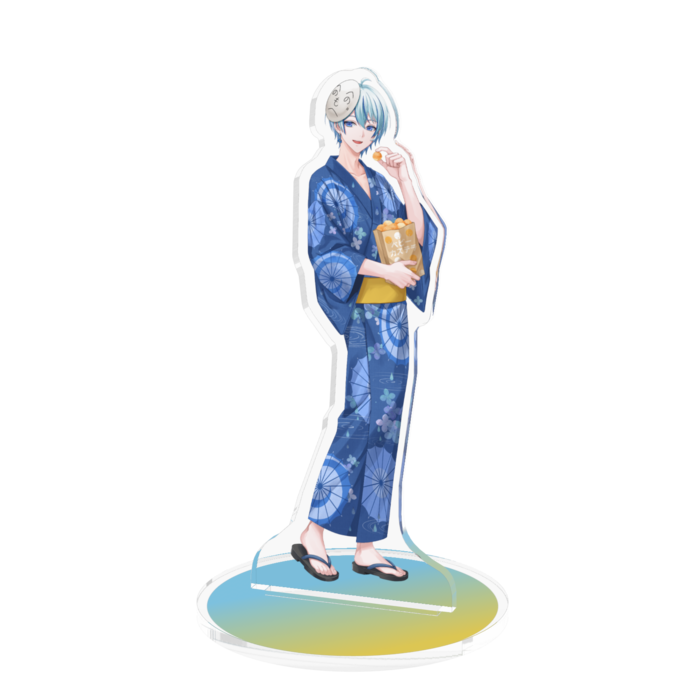 あまタクシー 浴衣アクリルスタンド（微笑み）
