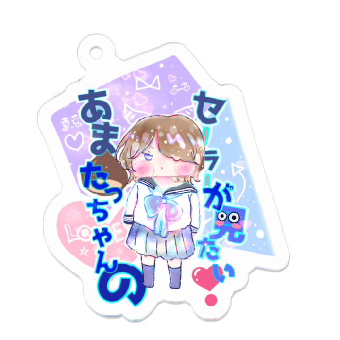 アクリルキーホルダー - 50 x 50 (mm)(1)