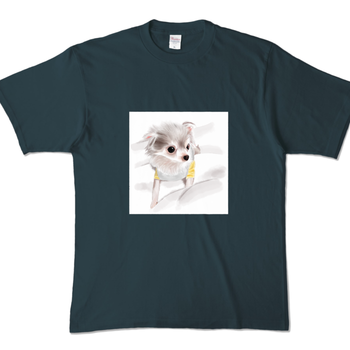 カラーTシャツ - XL - デニム (濃色)
