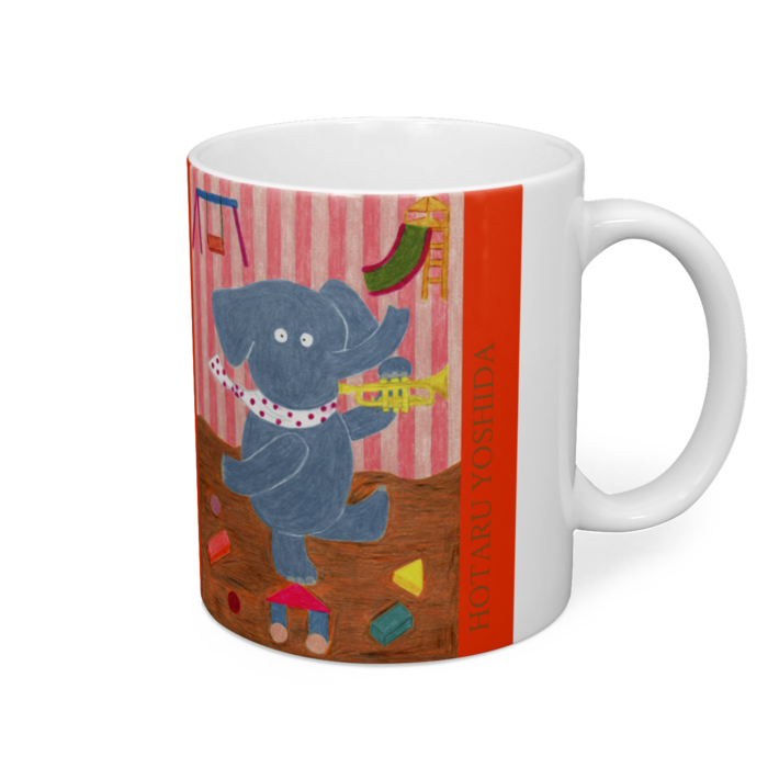 マグカップ - 直径 8 cm / 高さ 9.5 cm