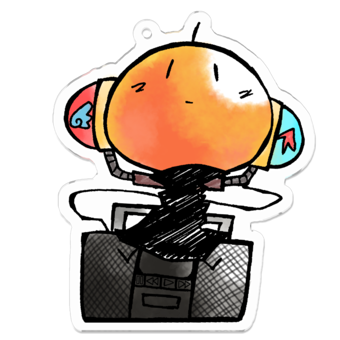 アクリルキーホルダー - 70 x 70 (mm)