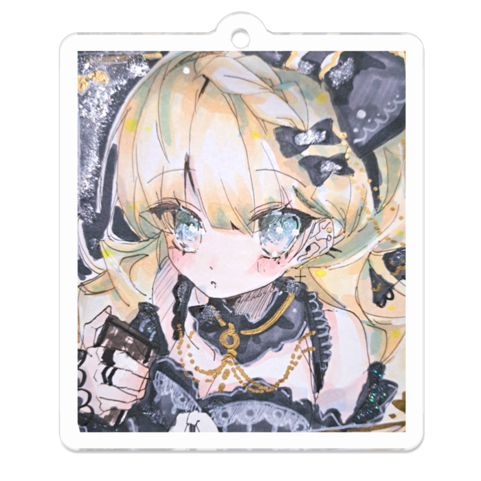 アクリルキーホルダー - 50 x 50 (mm)(2)