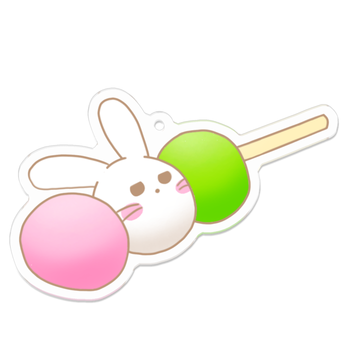 アクリルキーホルダー - 70 x 70 (mm)