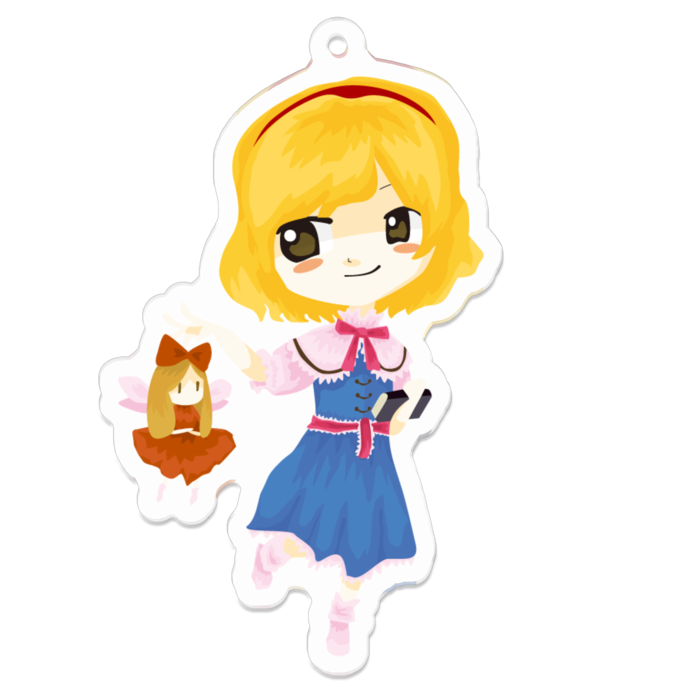 Zun絵風でふぉるめキャラクター アリス マーガトロイド まるごし製麺 Booth