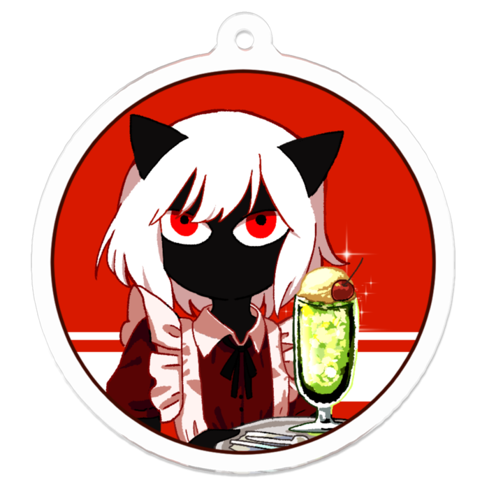 アクリルキーホルダー - 50 x 50 (mm)