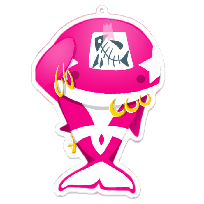 アクリルキーホルダー - 100 x 100 (mm)