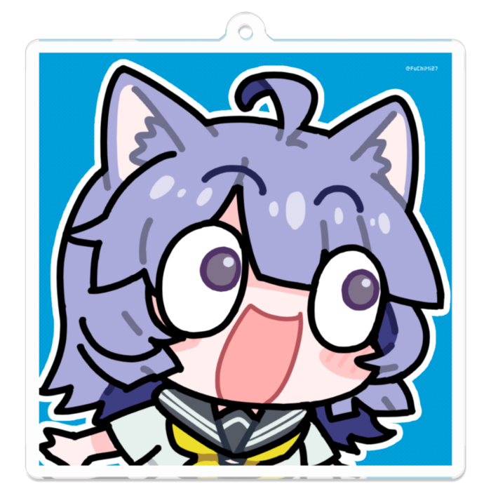 アクリルキーホルダー - 70 x 70 (mm)