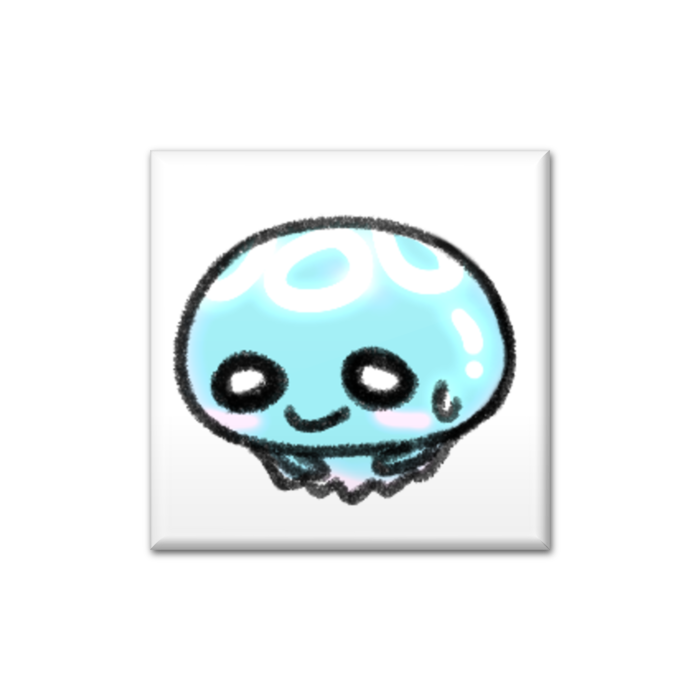 缶バッジ - 四角形40mm