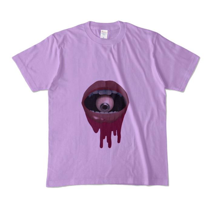 カラーTシャツ - M - ライトパープル (淡色)(1)
