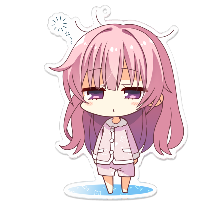 アクリルキーホルダー - 100 x 100 (mm)