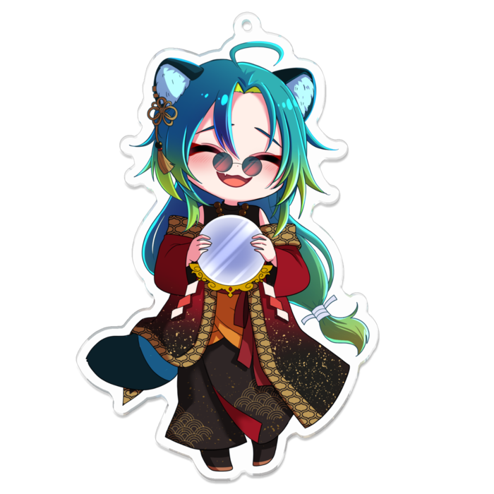 アクリルキーホルダー - 100 x 100 (mm)