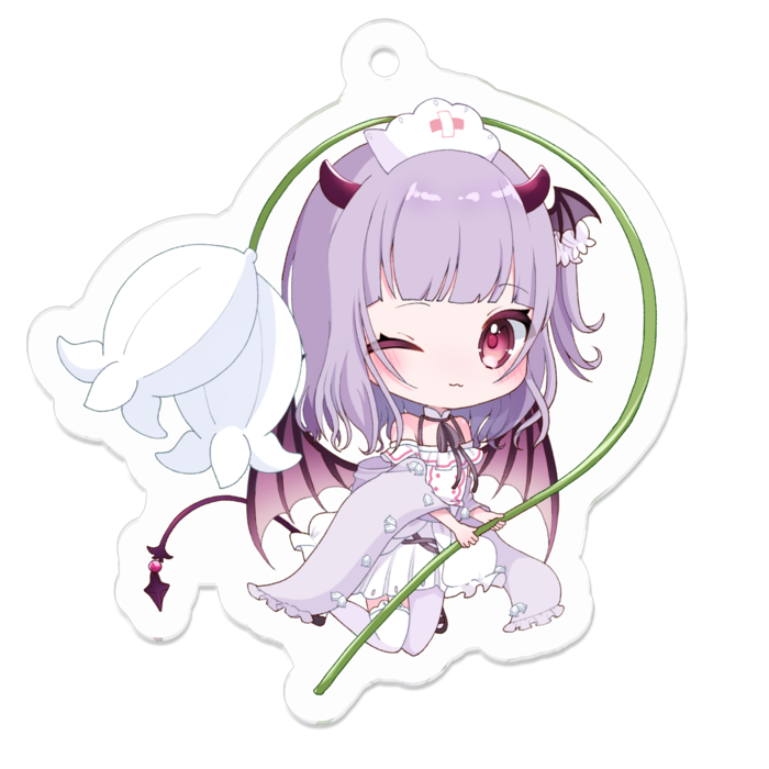 アクリルキーホルダー - 50 x 50 (mm)　初期衣装
