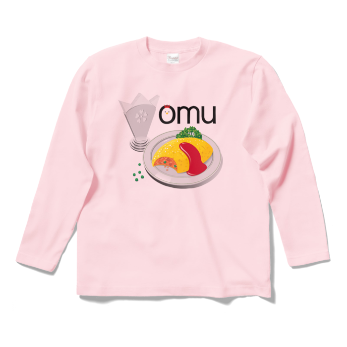ロングスリーブTシャツ - S - ライトピンク
