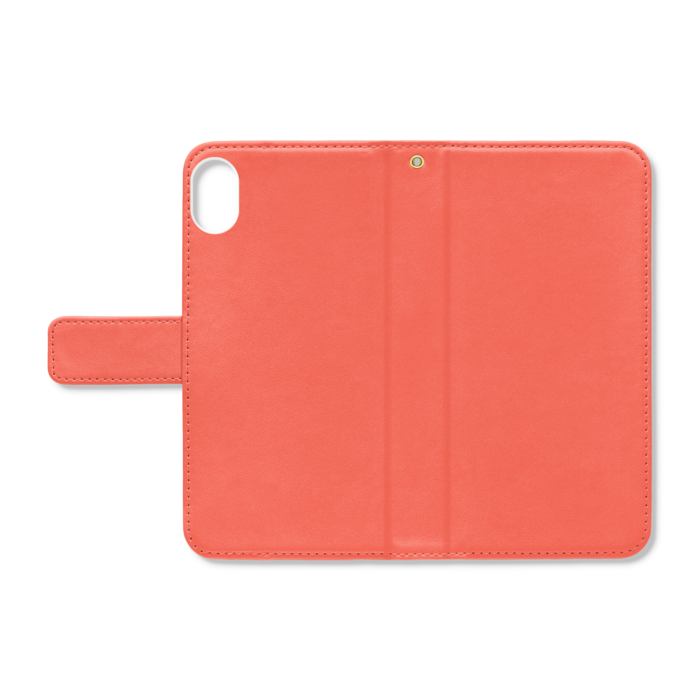 手帳型iPhoneケース - iPhone XR - ストラップ穴 あり