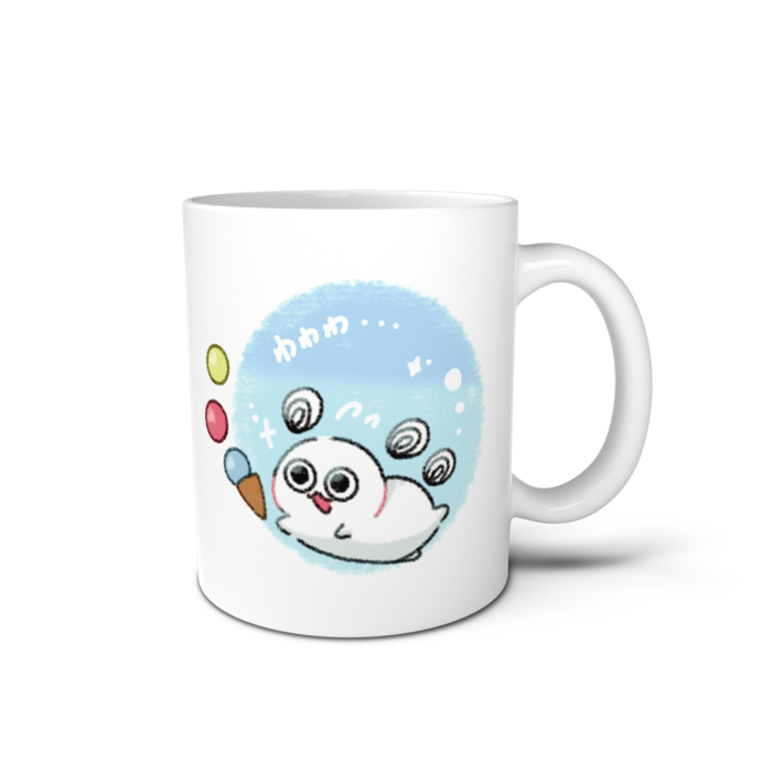 マグカップ - 直径 8 cm / 高さ 9.5 cm