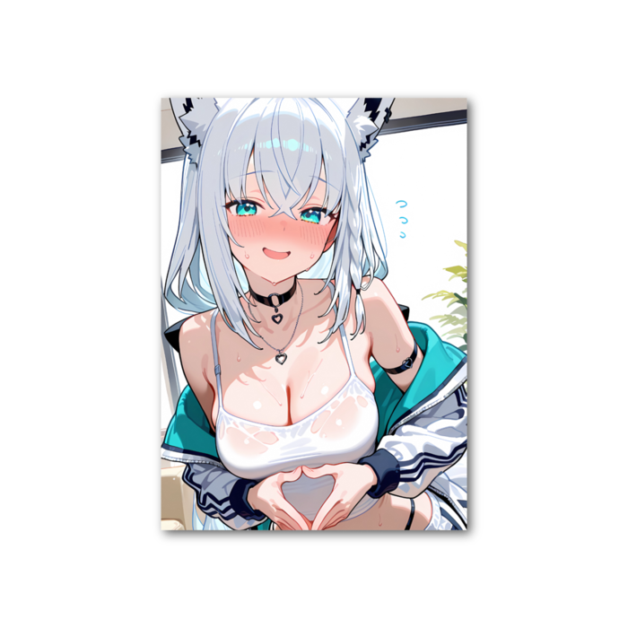フォト風カード - 縦 - 片面