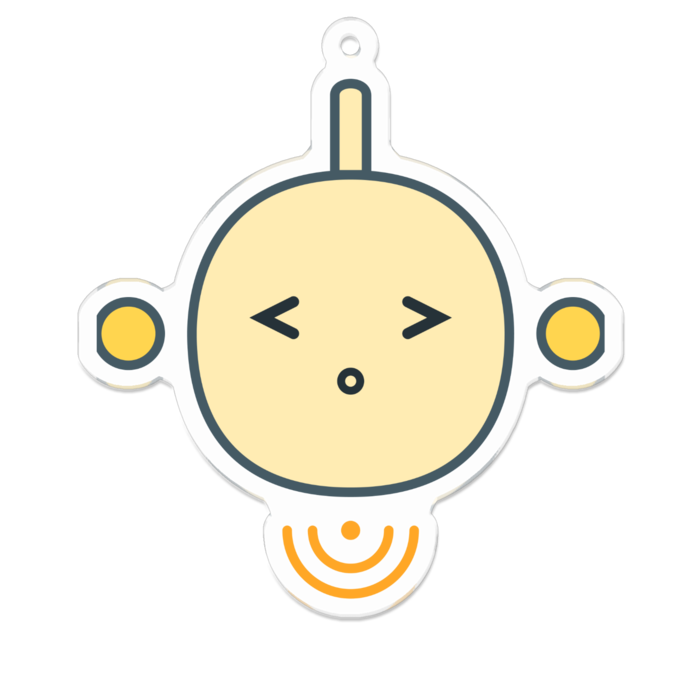 アクリルキーホルダー - 70 x 70 (mm)