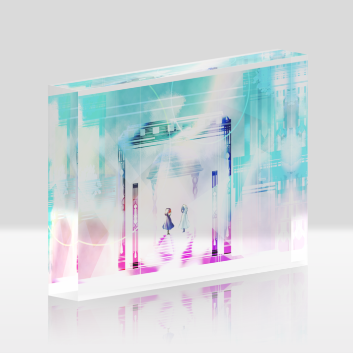真昼の園/アクリルブロック - 148x100mm(5)