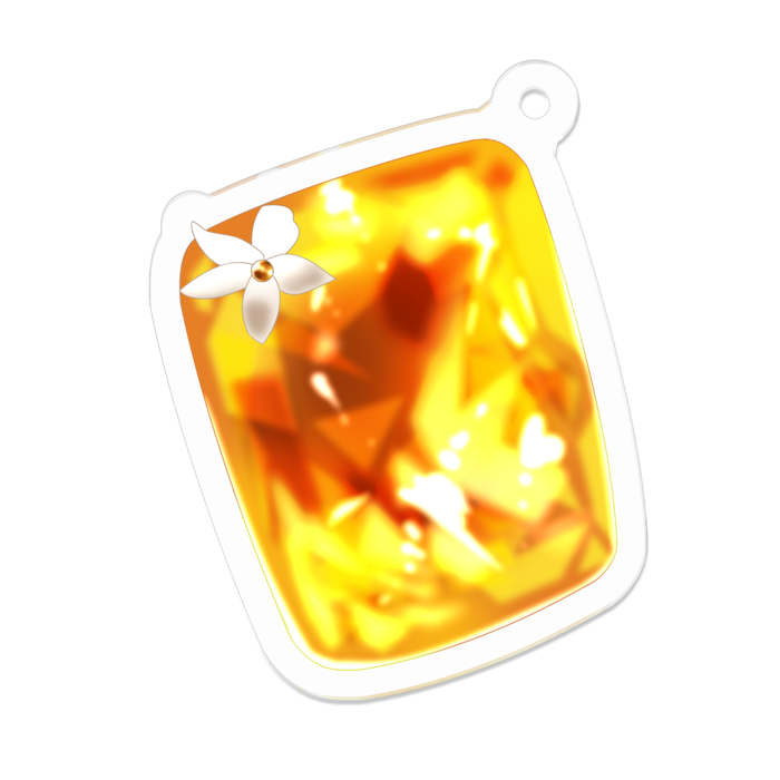 アクリルキーホルダー - 50 x 50 (mm)