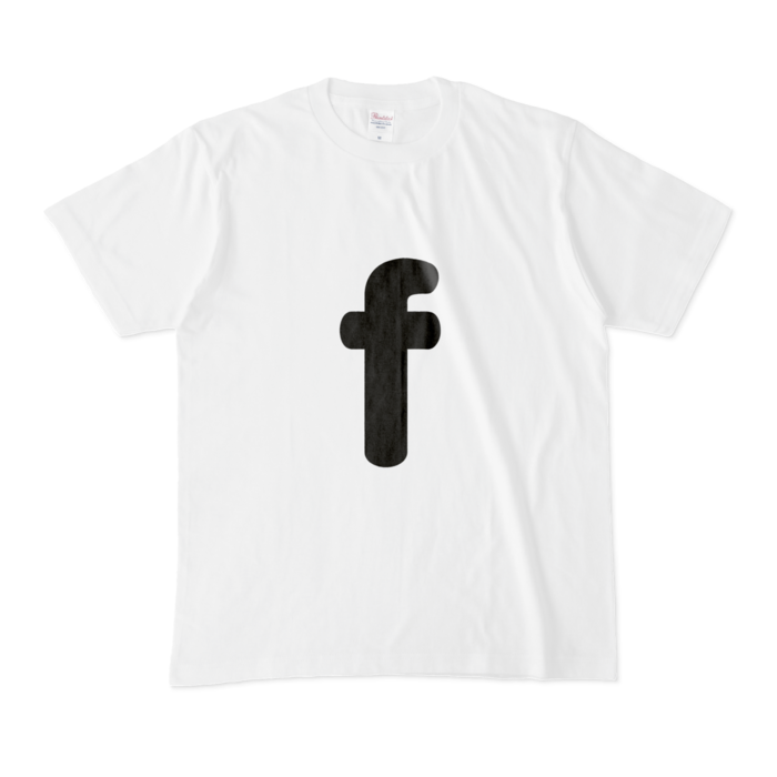 「f」（小文字）Tシャツ - M - 白