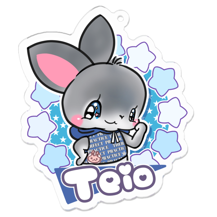 アクリルキーホルダー - 70 x 70 (mm)