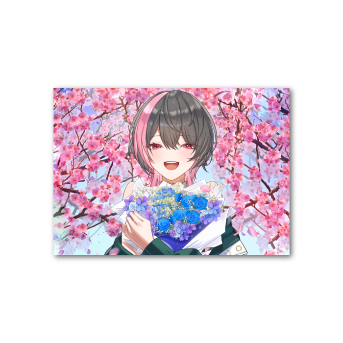 フォト風カード - 横 - 片面