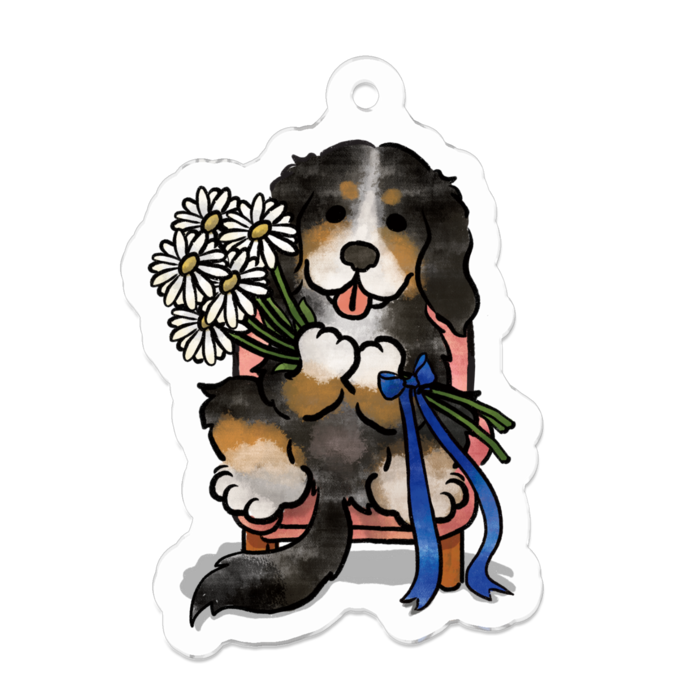 アクリルキーホルダー - 50 x 50 (mm)