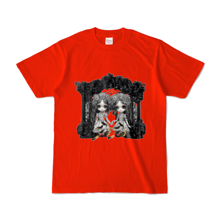 カラーTシャツ - S - レッド (濃色)