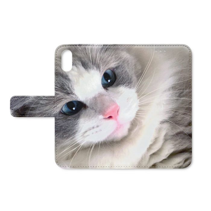 手帳型iPhoneケース - iPhone XS / X - ストラップ穴 なし