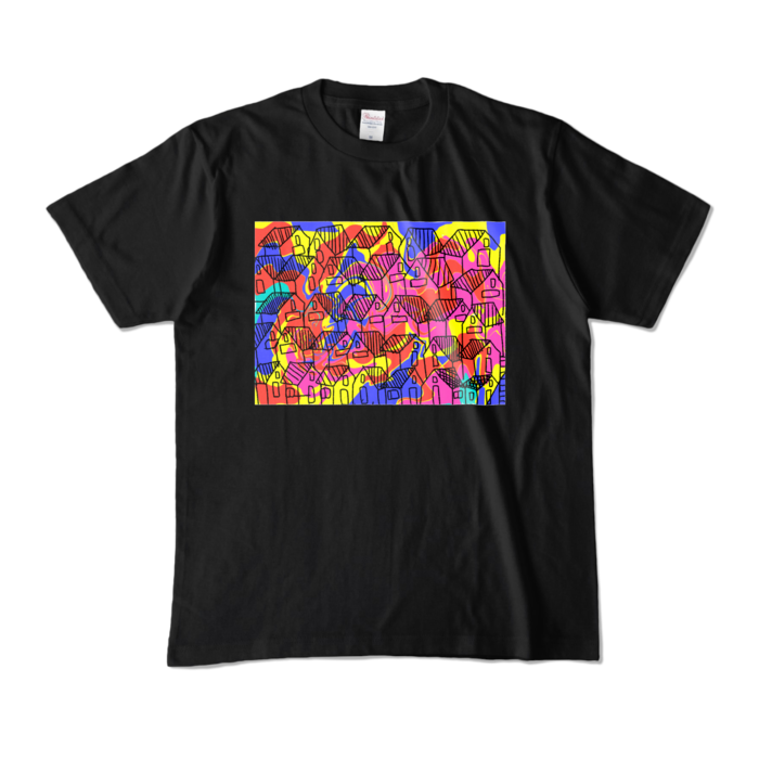 カラーTシャツ - M - ブラック (濃色)