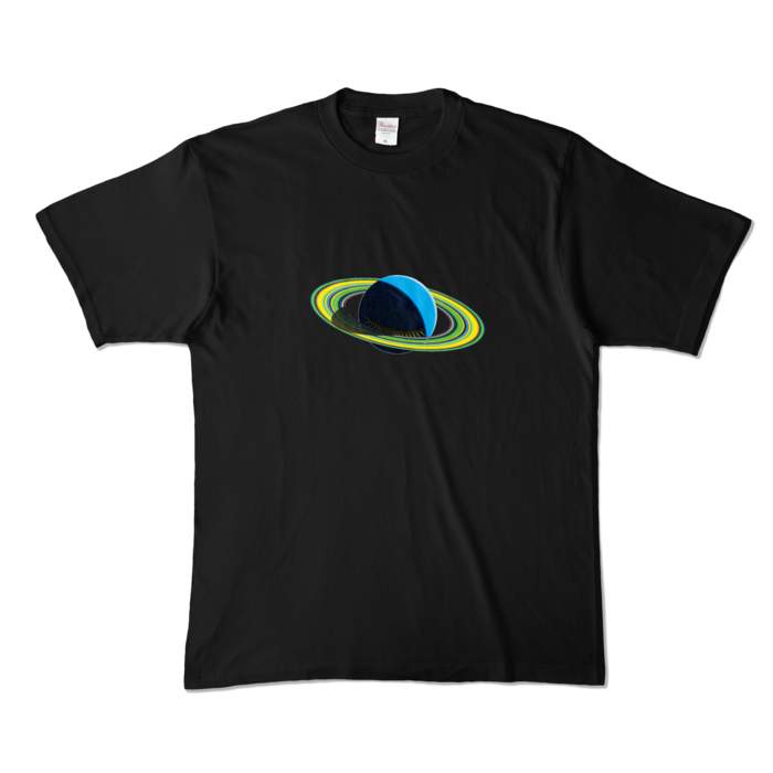 カラーTシャツ - XL - ブラック (濃色)