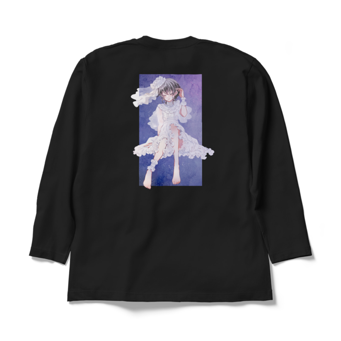 ロングスリーブTシャツ - XL - ブラック
