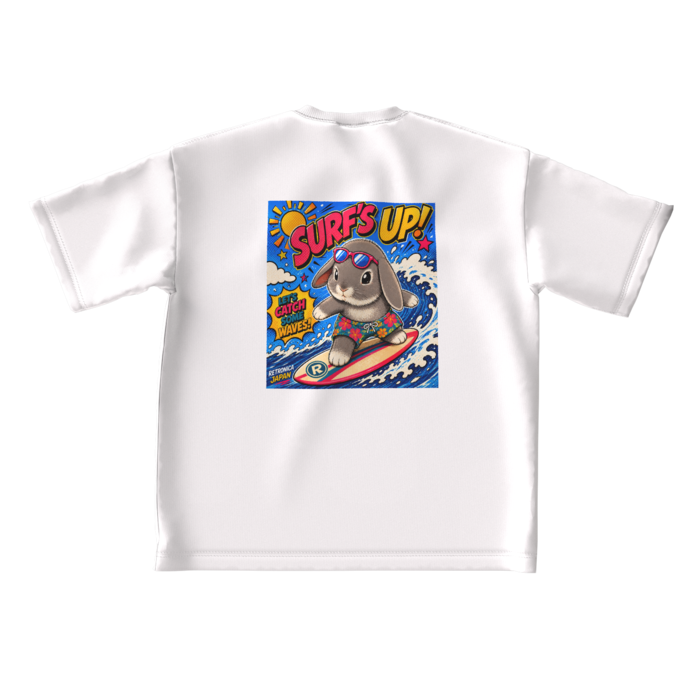 ビッグシルエットTシャツ - L - 背面