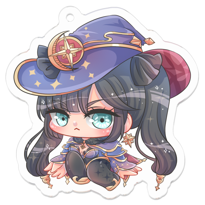 アクリルキーホルダー - 50 x 50 (mm)