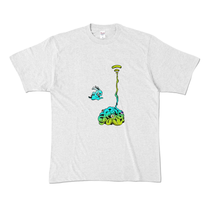 カラーTシャツ - XL - アッシュ (淡色)(6)