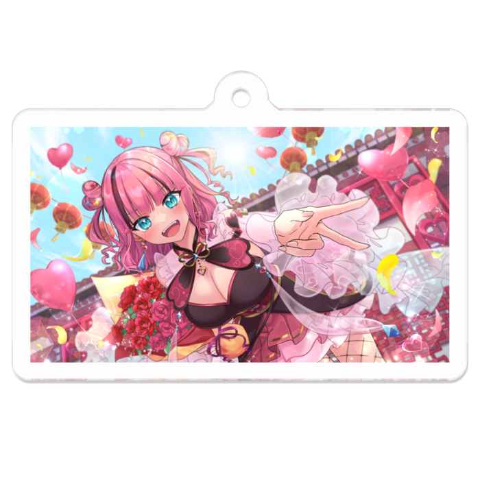 アクリルキーホルダー - 50 x 50 (mm)