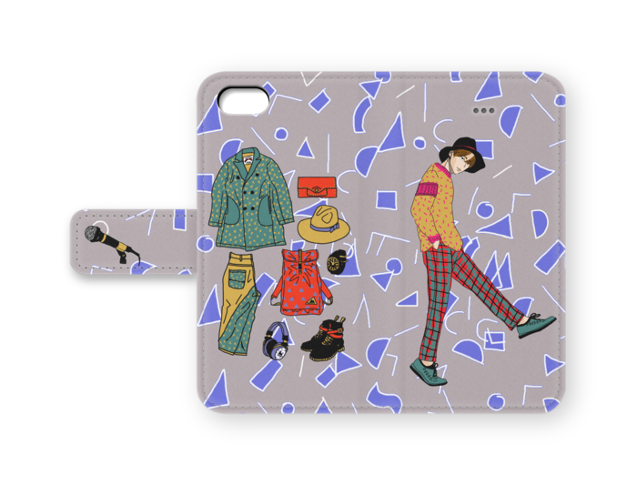 手帳型iPhoneケース - iPhone5