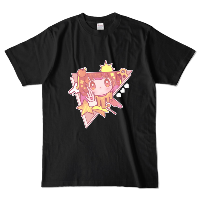 カラーTシャツ - L - ブラック (濃色)