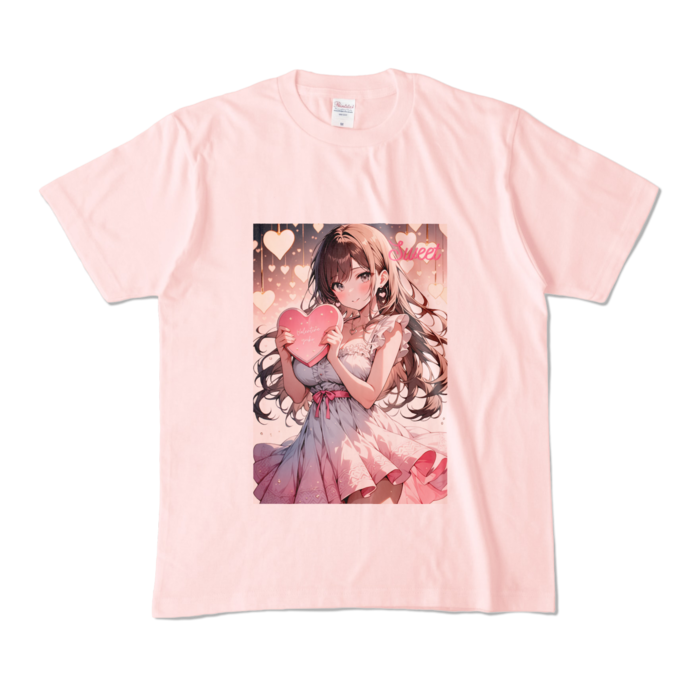 カラーTシャツ - M - ライトピンク (淡色)