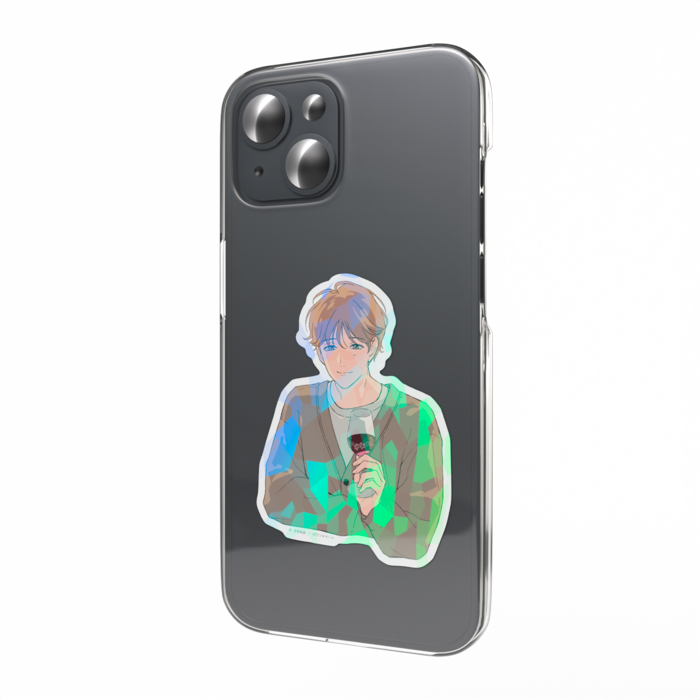 ホログラムスマホステッカー - 縦